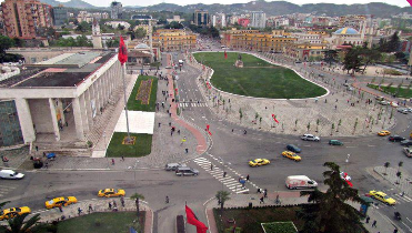 Clock Tower of Tirana and the nearby Tirana Ethnography and Clock Towers Museum